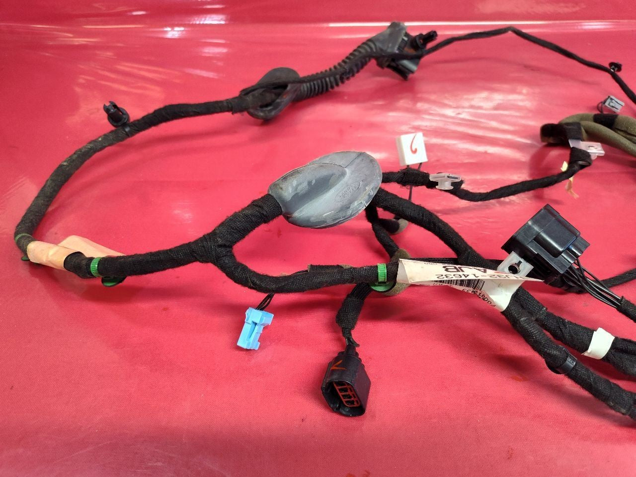 2017 Range Rover Evoque REAR LEFT DRIVER Door Wiring Harness Passive Entry