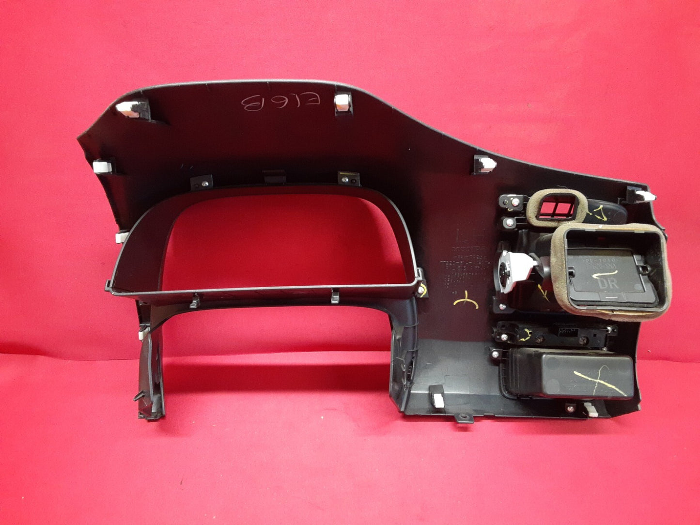 2006 - 2008 Honda Civic Hybrid Instrument Gauge Cluster Trim Vent 77222-SNC-A02