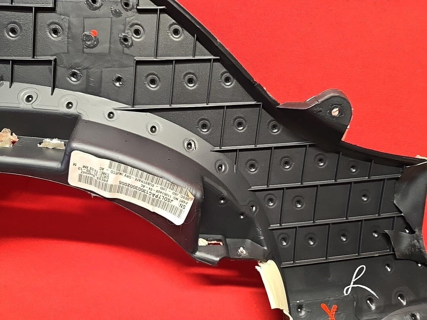 2011-2014 Dodge Avenger Front Left Instrument Panel Bezel Assembly 1SX93DX9AC
