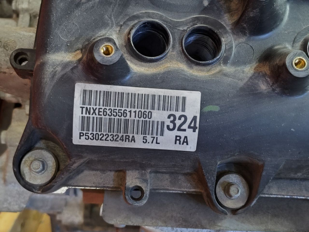 2013-2018 Dodge Chrysler Jeep 5.7L V8 VVT Auto Trans Engine VIN#T 110k/ 180 Comp
