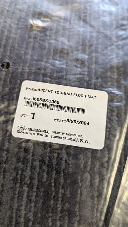 2019-2023 Subaru Ascent TOURING (4) Floormats Set NEW OEM