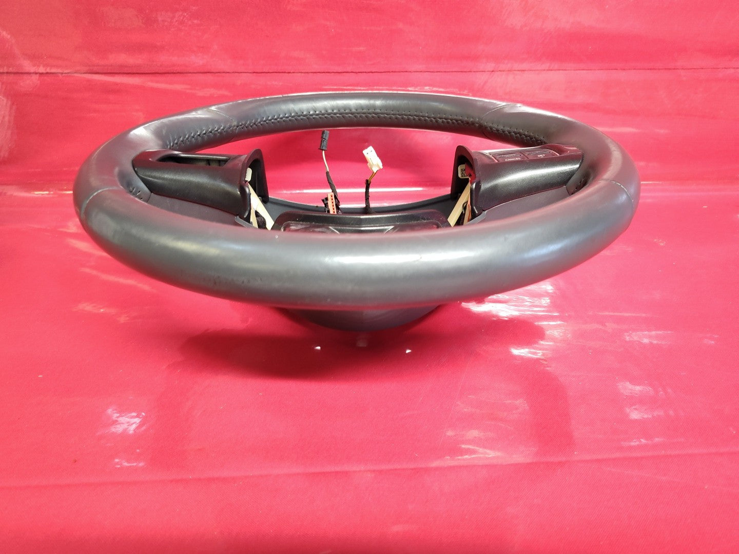 2013 Dodge Dart Driver Steering Wheel Gray with Cruise Control w/o Phone Buttons